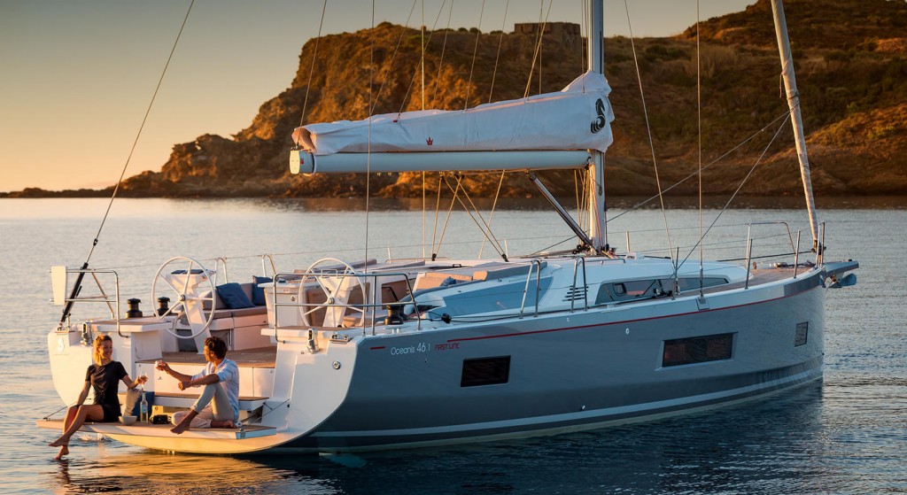Nafpaktos sailing with Oceanis 46.1, lepanto yachting